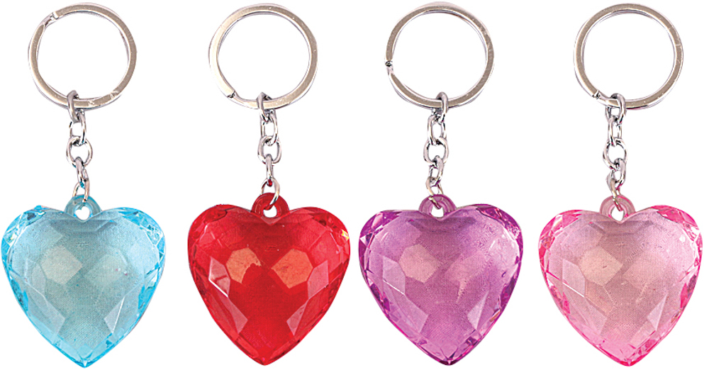 Picture of Crystal Heart Keychain