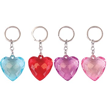 Picture of Crystal Heart Keychain