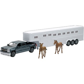 Picture of Silverado with Horse Trailer